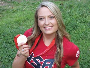 Recognizing greatnesss: CLU graduate, Cortney Jordan, is the first paralympian to reach the top 30 of finalists for NCAA’s Woman of the Year. Photo by Melina Esparza - Photo Editor 