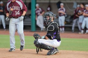 What you lookin’ at: Spencer Dubois and the Kingsmen went 5-2 this past week. Photo by Isabella De Mese - Staff Photographer