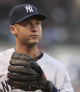 The Captain: Derek Jeter’s illustrious career will come to a close at the conclusion of the 2014 Major League Baseball season. He leads the Yankees in all-time hits, at-bats, games played and stolen bases. Photo courtesy of Keith Allison & Wikipedia