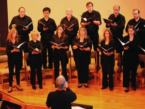Sing: The Areté Vocal Ensemble performed with Lauridsen.