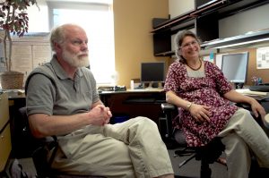 William and Aparna Higgins both take their sabbaticals at the same time every seven years and always try to make their way out to California for it. Photo by Eric Duchanin - Senior Photojournalist