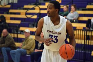  Jeremy Sulker-Hall’s poised demeanor has not only affected his game, but also his teammates’ as well. He is averaging 13.4 points and 6.3 rebounds per game this season.  Photo by Roman Valenzuela - Staff Photojournalist