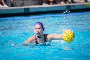 Senior Amanda Jones scored twice in the losing effort to Whitter April 2. Cal Lutheran is currently sixth in the SCIAC standings with three games remaining before the conference tournament.  Photo by Eric Duchanin - Senior Photographer