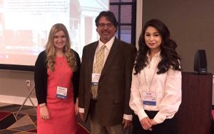 Present: (From L to R) Kristiann Jones, David Grannis and Karie Portillo Guerra present their documentary in Washington D.C.