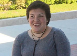 Brooklynn Ramos is in the process of growing her hair out again.  Photos by Morgan Mantilla- Staff Photographer 