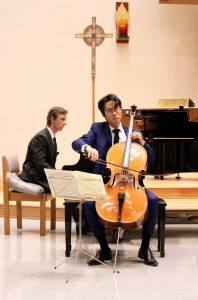Lost in sound: Yoshika Masuda is an award-winning cellist now teaching at Cal Lutheran. Photo by Saoud Albuainain - Photojournalist