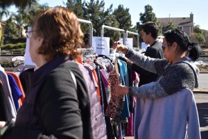 Attendees at the Ventura County Rescue Mission Thrift Store Sale in Oxnard, CA. Photo by Aliyah Navarro- Photojournalist