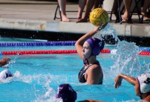 Kristi McGee had a team-high three drawn ejections when the Regals took on Chapman. Photo by Arianna Macaluso- Photojournalist