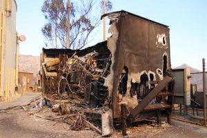 The Hill and Woolsey fires have together burned more than 100,000 acres in Ventura and Los Angeles Counties as of the afternoon of Nov. 13. Photo by Arianna Macaluso - Photo Editor