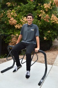 Commuter rep: Nick Maldonado plays baseball and is the newest member of the Programs Board.  Photo by Sarah Harber- Photojournalist.