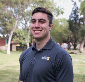 A love for gov: John Basmajian is currently a junior senator, and served on Programs Board as a sophomore. “He just likes gov in general,” Programs Board Director Heather Hooker said.  Photo by Katie May- photojournalist. 