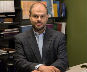 Impacting knowledge: Professor Vlad Vaiman is the recipient of the ACBSP 2019 Teaching Excellence Award, a regional honor.  Photo by Katie May- Photojournalist. 