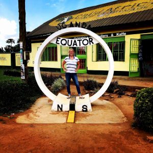 Comfortable with the uncomfortable: Senior Anna Lundsten is seen here in Uganda while studying abroad in summer 2018. “She has helped so many people all over the world and will continue to do so throughout her life,” said junior Emily Sharpe, a swim teammate of Lundsten. Photo contributed by Anna Lundsten. 