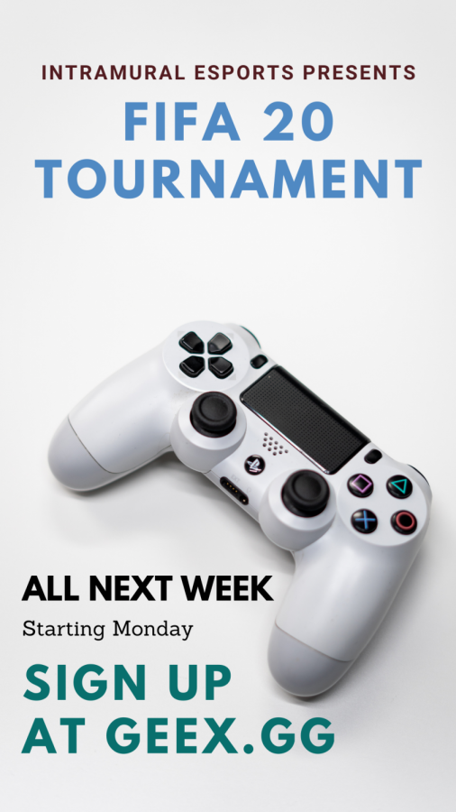 Esports Tournament to kick off Sept 21 with Fifa 20.