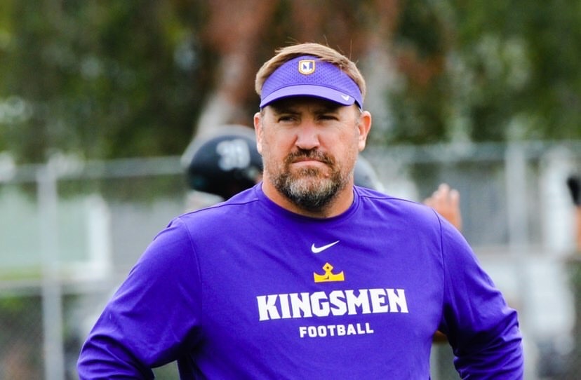 Kingsmen+Football+Head+Coach%2C+Ben+McEnroe+has+come+up+on+his+last+season+of+coaching+at+California+Lutheran+University+and+looks+to+coach+youth+football+in+Texas.