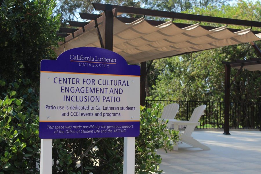 This space is for them: New CCEI patio open to students