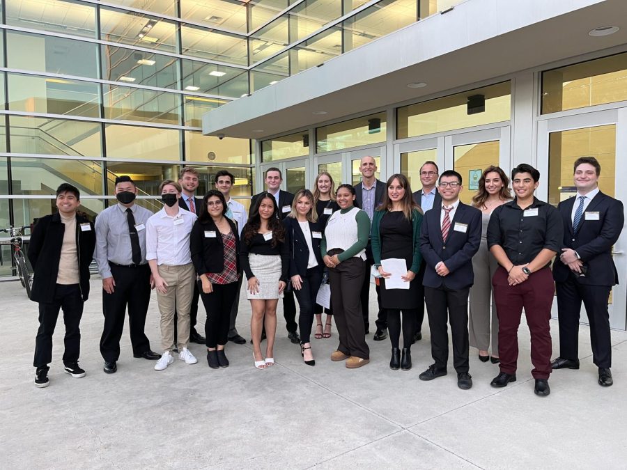 Students had the opportunity to network with professionals who are part of the Thousand Oaks and Cal Lutheran community during this years Mathews Leadership Forum.