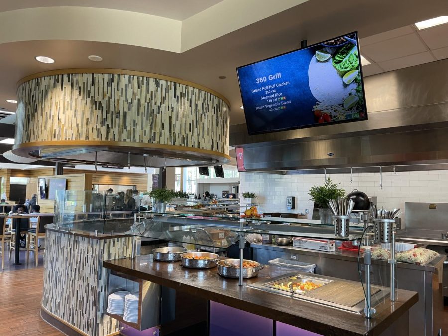 The 360 Grill at Ullman Dining now offers students the option to order through GrubHub.
