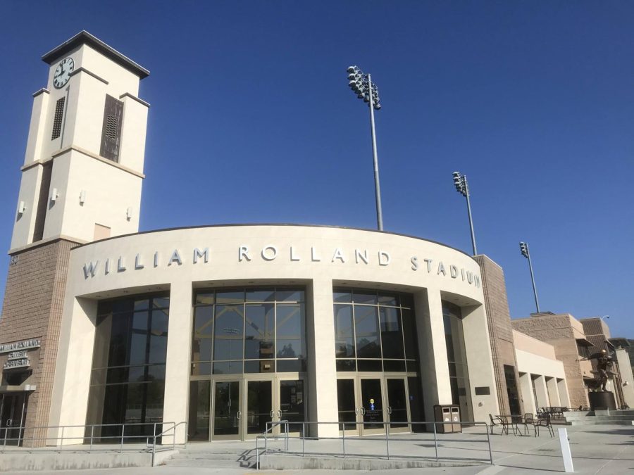 El estadio de Wiliam Rolland en el campus de California Lutheran University donde la ceremonia de graduación va a ser celebrada en mayo por la clase de 2022. 