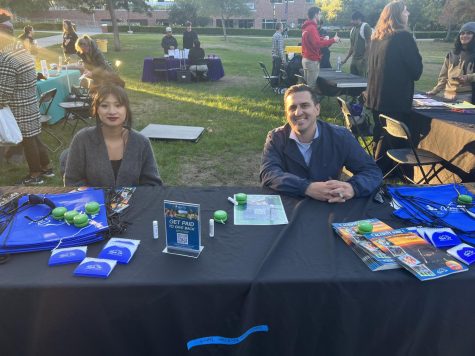 Richard Lemmo, Community Outreach and Public Information Officer is seen tabling at the fair for the Rancho Simi Recreation and Park District.