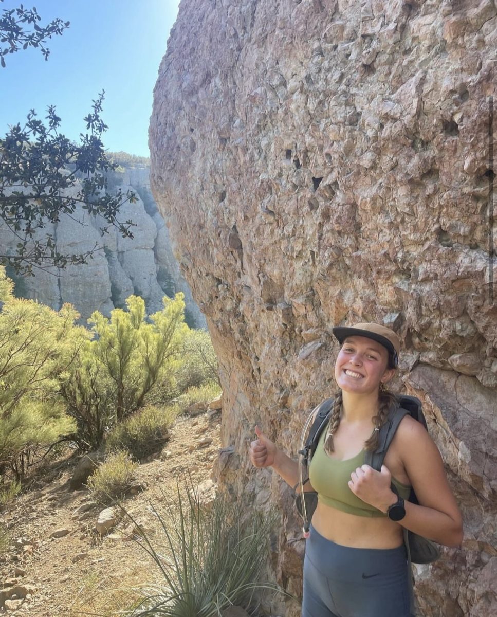 During a Wellness Resource Event trip to Santa Cruz Island hosted by Cal Lutheran, President of CLU Outdoor Club Seal Gosnell said she met and befriended three fellow Cal Lutheran students who would later become officers of the club. 
