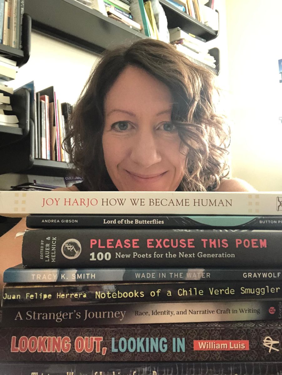 “Poetry is precision, imagination, complexity, and a way of bringing past and present together," Jacqueline Lyons said.