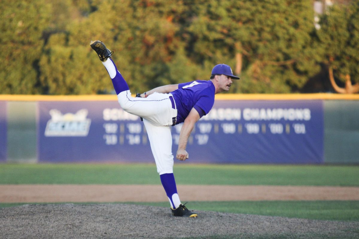 Graduate student and pitcher Matt Campo entered game three in the ninth inning to close out the Kingsmen's first series of the season.