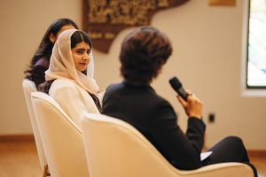 “In the end, it’s about creating change," Malala Yousafzai said.